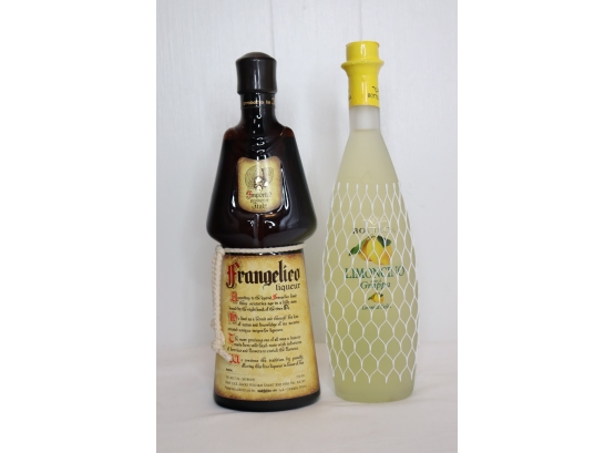 Collectible Frangelico And Bottega Limoncino