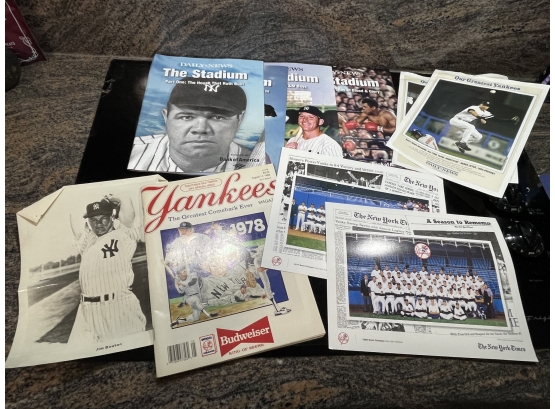 NY Yankees Magazines Photos And More