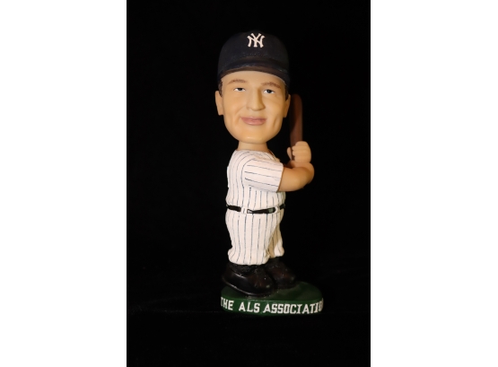 NY Yankees ALS Association Bobble Head