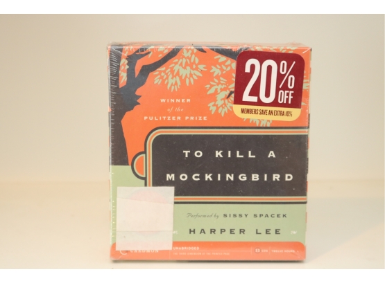 NEW IN PACKAGE 'To Kill A Mockingbird' 11cd Set Narrated By Sissy Spacek
