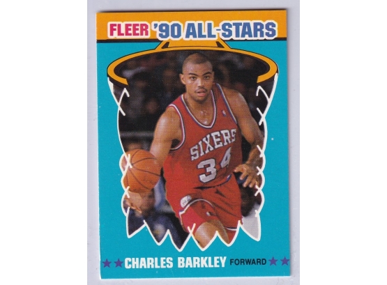 1990 Fleer Charles Barkley 90 All Stars