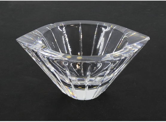 Orrefors Flared Crystal Bowl - Sold AS-IS (Chips)