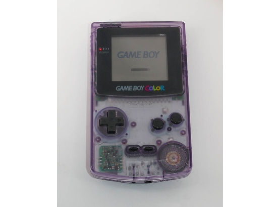 Nintendo Game Boy Color Handheld Game CGB-001 Atomic Purple