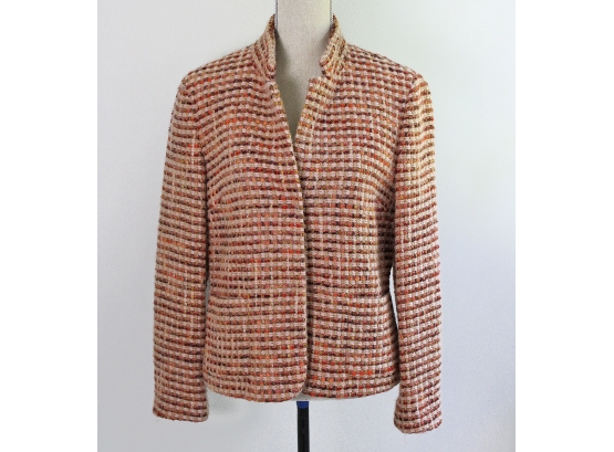 Talbots Women's Italian Fabric Tweed Jacket Size 10