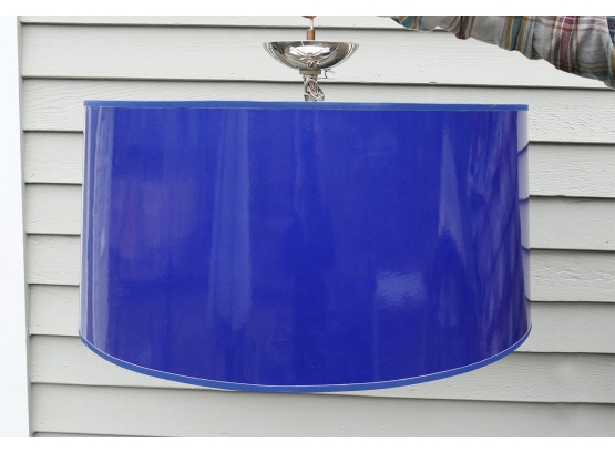 Jonathan Adler Penelope Pendant Light - Blue Shade - $500 Cost