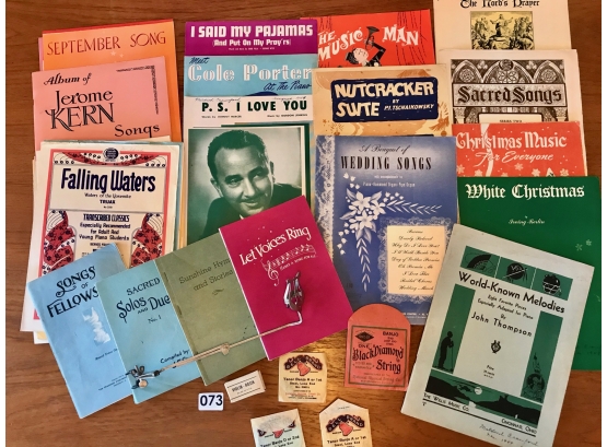 Vintage Music Books & Accessories