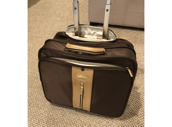 Brown Samsonite Carry On Luggage With Wheels