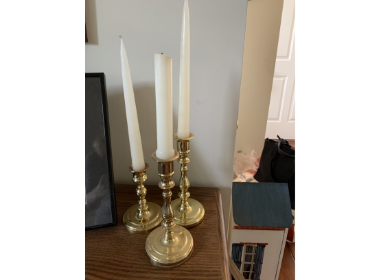 Trio Of Candleholders