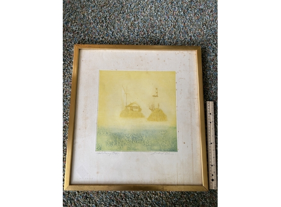 “Ideal Mooring” Signed And Numbered