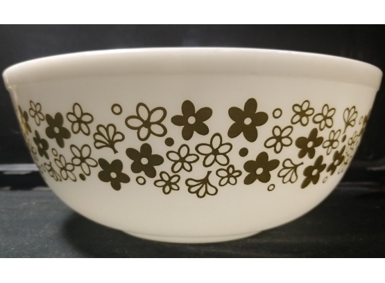 10 1/2  In Pyrex Spring Blossom Mixing Bowl