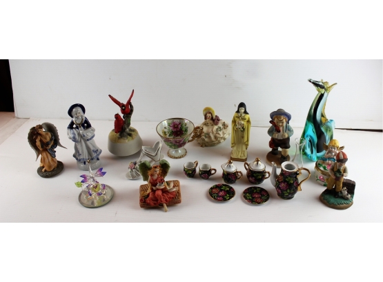 Figurines, China Cup, Music Box, Tea Set