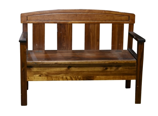 Lovely Pine Mudroom Bench With Seat Storage 44 X 19 X 33