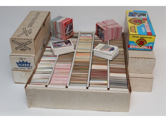 Large Assortment Of Unsearched Baseball Cards
