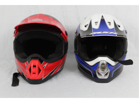 Dirt Bike Helmets (Size S & XS)