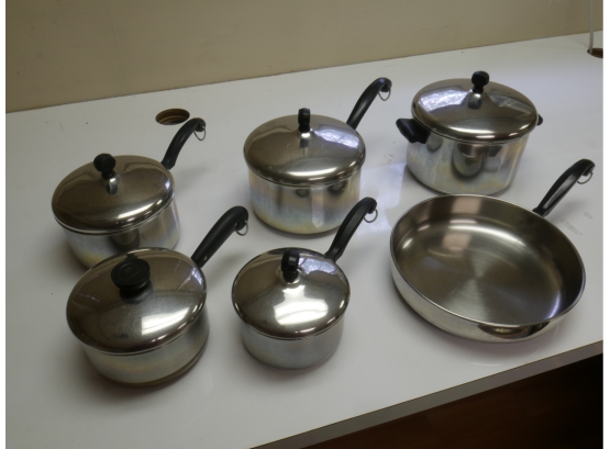 Faberware Pots And Pans Lot