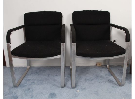 MCM Chrome Office Chairs By Carolina Seating Company