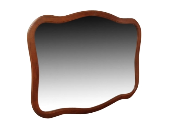 Wood Frame Mirror 43 1/2 X 34 1/2