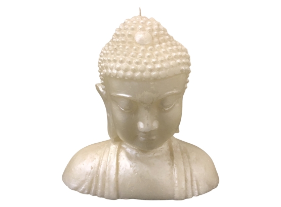 Large Buddha Bust Candle
