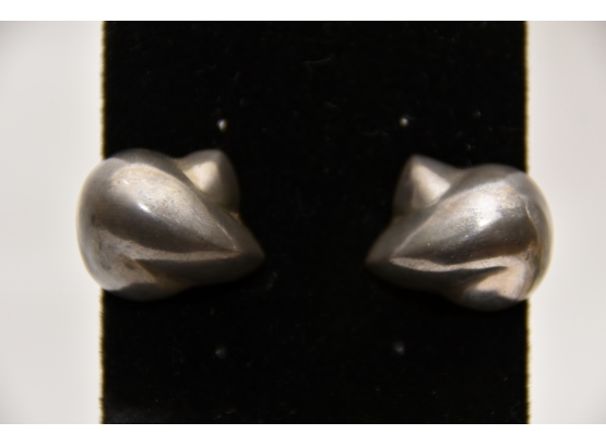 Von Musulin Sterling Silver Clip On Earrings