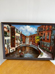 Frame Painting Of Beautiful Venice, Italy