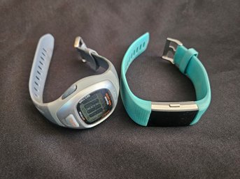 FITBIT AND TIMEX HEART MONITOR