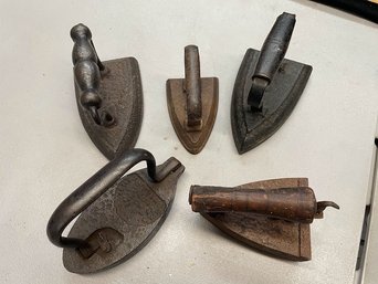 Lot Of 5 - Vintage/Antique Assorted Cast Irons