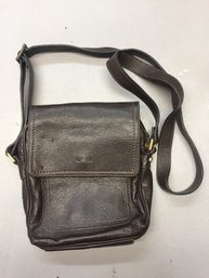 Vintage Giudi Dark Brown Shoulder Cross Body Bag