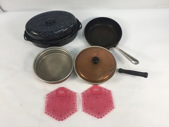 Lot Of Assorted Frying Pan, Pan/Casserole Dish, Other