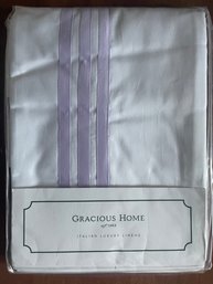 NEW - Comfort Home Italian Luxury Queen Flat Sheet Retail $250 -1of2 Offer  (Pickup / UPS 3rd Party Shipping )