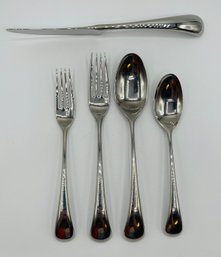 20 Piece Set Of Dansk Flatware In The T Pattern -m 4 - 5 Piece Places ( Pickup Or USPS Shipping Available)