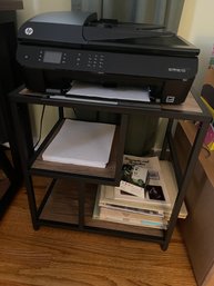 HP Office Jet 4630 Printer With 22' Metal Printer Stand (pickup Only)