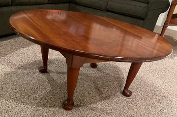 Stickley 40' Round Cherry Coffee Table (Pickup Only)