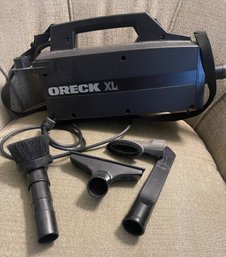 Oreck XL BB870-AD Portable Vacuum With 5 Attachments
