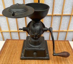 Antique 1879 - Cast Iron #1 Coffee Grinder Made By Enterprise Manufacturing - Philadelphia PA (pickup Only)