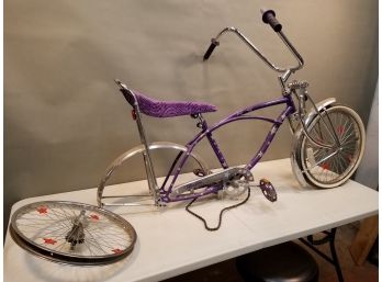 Vintage Bratz Lowrider Lowrider Stringray Chopper Cruiser Bike, Needs Back Tire & Other Work
