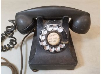 Antique Northern Electric Telephone, Prop Display Or For Parts