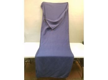 Cabella's Fleece Sleeping Bag, Royal Purple, 32' X 82' Zipped, 64' X 82' Unzipped Used As Blanket