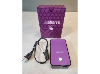 Jamberry Mini Finger Nail Heater Dryer In Box, Purple & Black, Fan Forced, 85 Watts, Slightly Used, Working