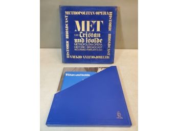 Metropolitan Opera Historic Broadcast: 1941 Tristan Und Isolde (Wagner), 1965 MET 4 Vinyl LP Record Box Set