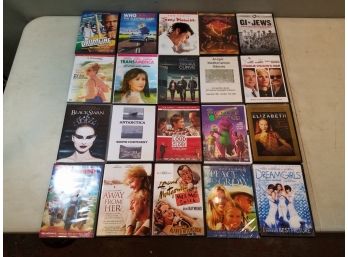 Lot Of 20 DVD's In Cases