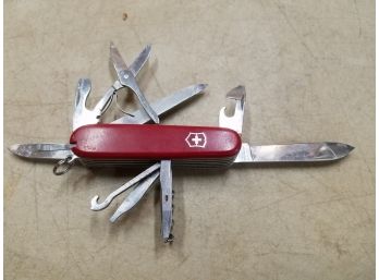 Victorinox Camper 13 Tool Suisse Swiss Army Knife, Missing Tweezers