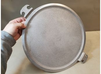 Large 15' Guardian Service Round Aluminum Pizza Pan Platter Serving Tray, Vintage