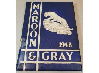 1948 Maroon & Gray Yearbook, State College Pennsylvania High School