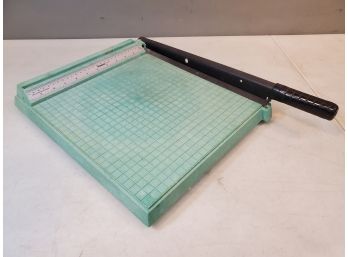Premier Model 212 Style G Polyboard Paper Cutter Trimmer, 12x12 Inches, Green