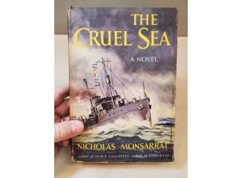 The Cruel Sea, A Novel By Nicholas Monsarrat, 1951 Alfred A. Knopf NY, Hardcover W/ Dust Jacket