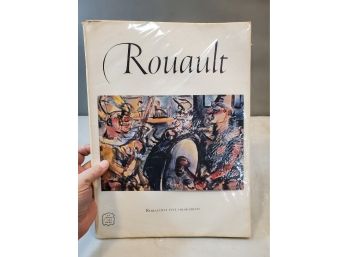 16 Rouault Full Color Art Prints, 1954 Abrams Art Book, 8x10 Prints, 11x15 Book