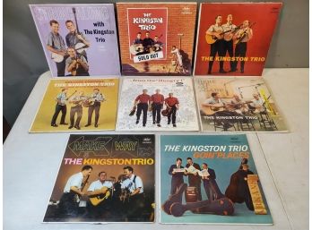 Collection Of Vintage Kingston Trio LP Records