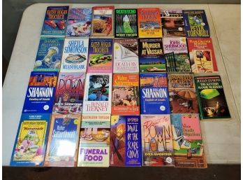 Lot Of 27 Mystery Paperback Books