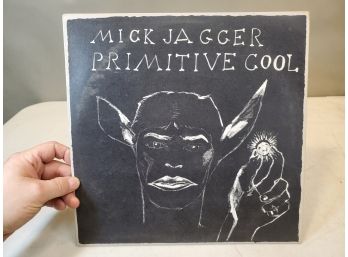 Mick Jagger: Primitive Cool, 12' Vinyl LP Record, Promo, 1987 Columbia OC 40919, Complete