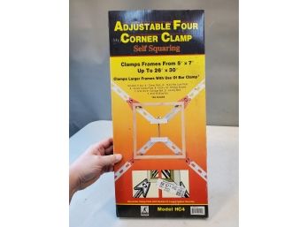 Vulcan HC4 Adjustable Four Corner Clamp, Self Squaring, Clamps 5x7 Up To 26x30 Inches, New In Box